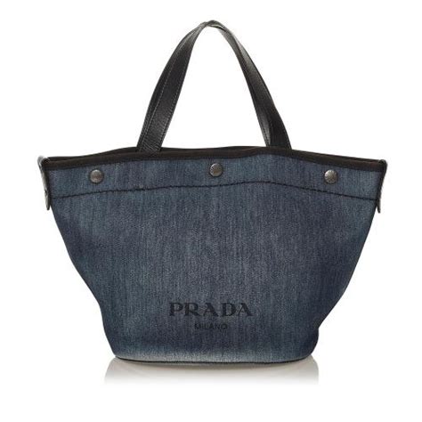 prada tote bag tan|prada denim tote bag.